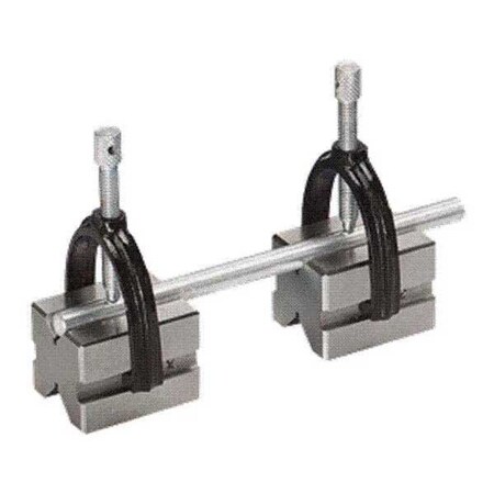 V Block And Clamp, Matched, 2PK